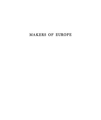 خرید و دانلود نسخه کامل کتاب Makers of Europe: being the James Henry Morgan lectures in Dickinson college for 1930