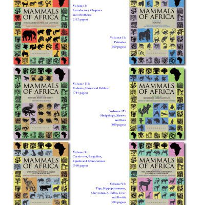 خرید و دانلود نسخه کامل کتاب Mammals of Africa: Volumes I-VI