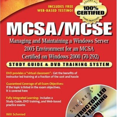 خرید و دانلود نسخه کامل کتاب Managing and Maintaining a Windows Server 2003 Environment for an MCSA Certified on Windows 2000 Study Guide