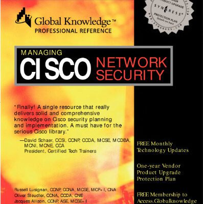 خرید و دانلود نسخه کامل کتاب Managing Cisco Network Security