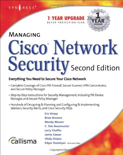 خرید و دانلود نسخه کامل کتاب Managing Cisco Network Security
