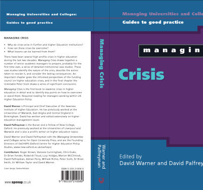 خرید و دانلود نسخه کامل کتاب Managing Crisis (Managing Universities and Colleges)