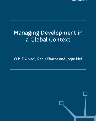 خرید و دانلود نسخه کامل کتاب Managing Development in a Global Context