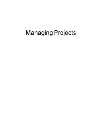 خرید و دانلود نسخه کامل کتاب Managing Projects: Expert Solutions to Everyday Challenges (Pocket Mentor)