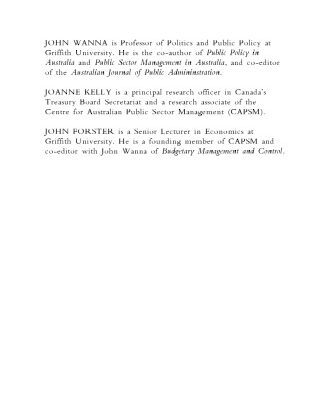 خرید و دانلود نسخه کامل کتاب Managing Public Expenditure in Australia