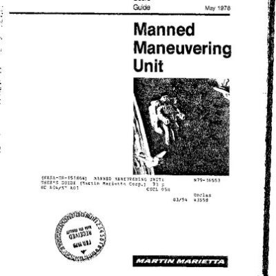 خرید و دانلود نسخه کامل کتاب Manned Maneuvering Unit. User’s Guide