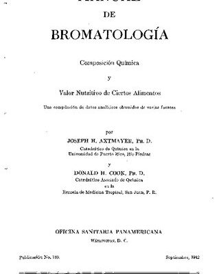 خرید و دانلود نسخه کامل کتاب Manual de Bromatologia