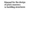خرید و دانلود نسخه کامل کتاب Manual for the Design of Plain Masonry in Building Structures