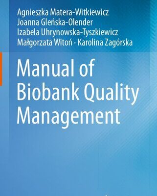 خرید و دانلود نسخه کامل کتاب Manual of Biobank Quality Management