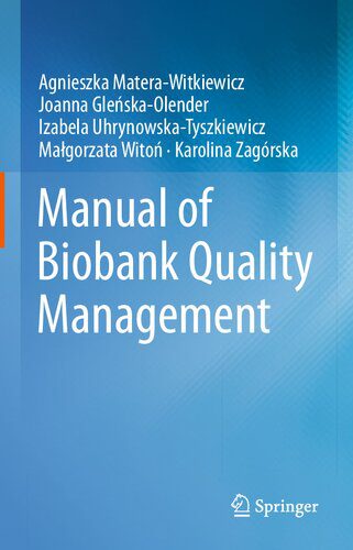 خرید و دانلود نسخه کامل کتاب Manual of Biobank Quality Management_68e10b9bc8a4a.jpeg خرید و دانلود نسخه کامل کتاب Manual of Biobank Quality Management