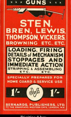 خرید و دانلود نسخه کامل کتاب Manual of Modern Automatic Guns: Sten, Bren, Lewis, Thompson, Vickers, Browning, Etc., Etc., Specially Prepared for Home Guard and Service Use