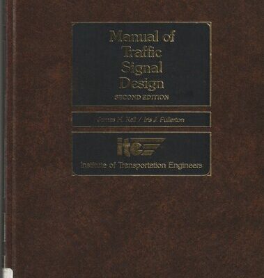 خرید و دانلود نسخه کامل کتاب Manual of traffic signal design