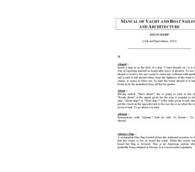 خرید و دانلود نسخه کامل کتاب Manual Of Yacht And Boat Sailing And Architecture