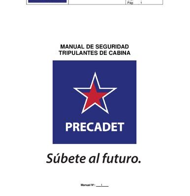 خرید و دانلود نسخه کامل کتاب Manual tripulante auxiliar de cabina precadet