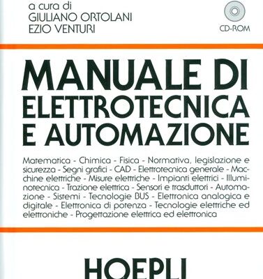 خرید و دانلود نسخه کامل کتاب Manuale di elettrotecnica e automazione