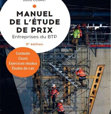 خرید و دانلود نسخه کامل کتاب Manuel de l’étude de prix