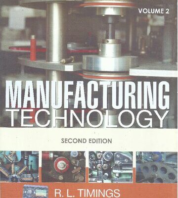 خرید و دانلود نسخه کامل کتاب Manufacturing Technology