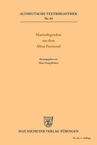 خرید و دانلود نسخه کامل کتاب Marienlegenden aus dem Alten Passional_68dfb29218d85.jpeg خرید و دانلود نسخه کامل کتاب Marienlegenden aus dem Alten Passional