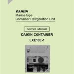 خرید و دانلود نسخه کامل کتاب Marine type Conteiner Refrigeration Unit. Service Manual. Model LXE10E-1