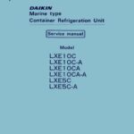 خرید و دانلود نسخه کامل کتاب Marine type Conteiner Refrigeration Unit. Service manual. Model LXE1OC, LXE1OC-A, LXE1OCA, LXE1OCA-A, LXE5C, LXE5C-A