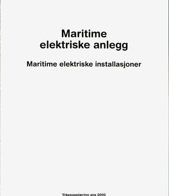 خرید و دانلود نسخه کامل کتاب Maritime elektriske anlegg : maritime elektriske installasjoner