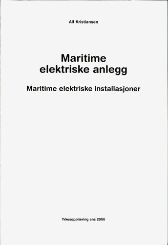 خرید و دانلود نسخه کامل کتاب Maritime elektriske anlegg : maritime elektriske installasjoner_68fe99ffe5dad.jpeg خرید و دانلود نسخه کامل کتاب Maritime elektriske anlegg : maritime elektriske installasjoner