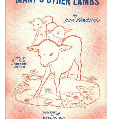 خرید و دانلود نسخه کامل کتاب Marys Other Lambs. Trio