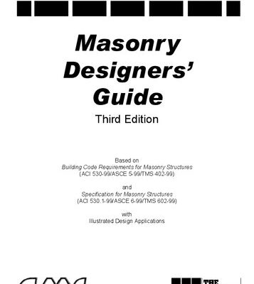 خرید و دانلود نسخه کامل کتاب Masonry Designers’ Guide