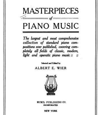 خرید و دانلود نسخه کامل کتاب Masterpieces of Piano Music