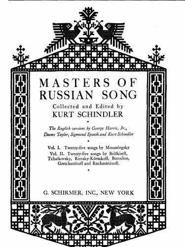 خرید و دانلود نسخه کامل کتاب Masters of Russian Song. 2 Volumes_68df395e2662c.jpeg خرید و دانلود نسخه کامل کتاب Masters of Russian Song. 2 Volumes