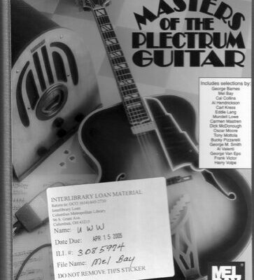 خرید و دانلود نسخه کامل کتاب Masters of the Plectrum Guitar