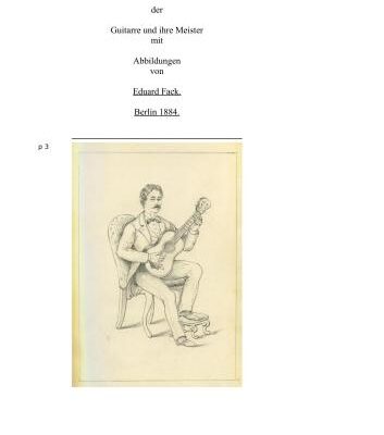 خرید و دانلود نسخه کامل کتاب Materialien zu einer Geschichte der Guitarre und ihre Meister mit Abbildungen