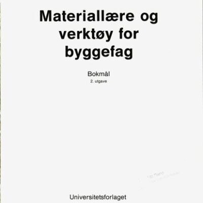 خرید و دانلود نسخه کامل کتاب Materiallære og verktøy for byggefag