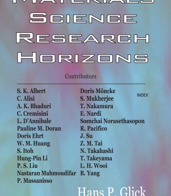 خرید و دانلود نسخه کامل کتاب Materials Science Research Horizons