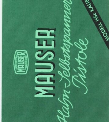 خرید و دانلود نسخه کامل کتاب Mauser-Hahn-Selbstspanner-Pistole Modell HSc Kaliber 7,65