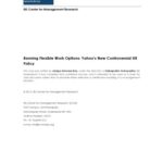 خرید و دانلود نسخه کامل کتاب MBA Case Study:  Banning Flexible Work Options: Yahoo’s New Controversial HR Policy