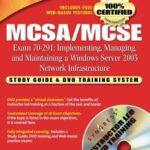 خرید و دانلود نسخه کامل کتاب MCSA/MCSE Exam 70-291 Study Guide and Training System: Implementing, Managing, and Maintaining a Windows Server 2003 Network Infrastructure