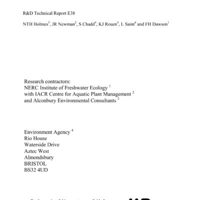 خرید و دانلود نسخه کامل کتاب Mean Trophic Rank : a user’s manual.