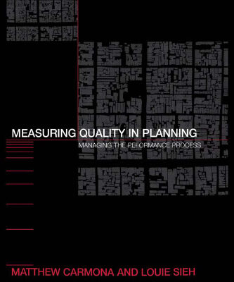 خرید و دانلود نسخه کامل کتاب Measuring Quality in Planning: Managing the Performance Process