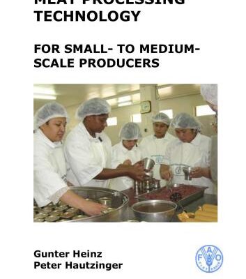 خرید و دانلود نسخه کامل کتاب Meat Processing Technology for Small- to Medium-Scale Producers