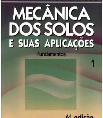 خرید و دانلود نسخه کامل کتاب Mecânica dos Solos e suas Aplicações 6ed vol1
