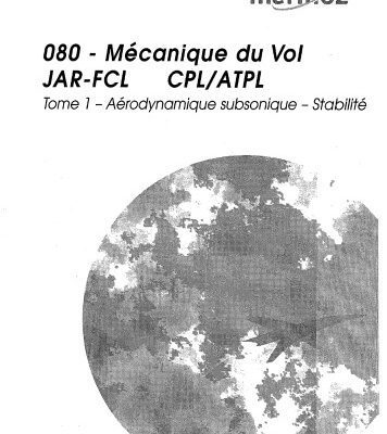 خرید و دانلود نسخه کامل کتاب Mécanique du vol