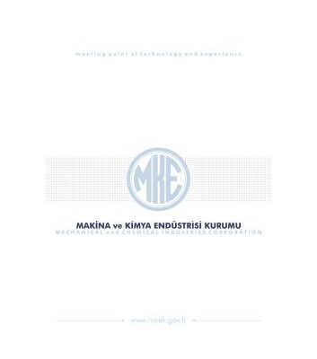 خرید و دانلود نسخه کامل کتاب Mechanical and chemical industries corporation (MKE)