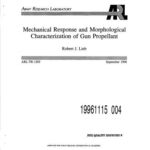 خرید و دانلود نسخه کامل کتاب Mechanical Response and Morphological Characterization of Gun Propellant