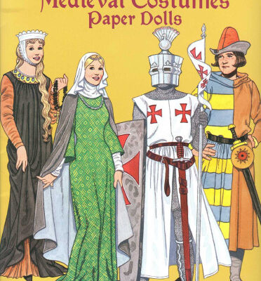 خرید و دانلود نسخه کامل کتاب Medieval Costumes Paper Dolls
