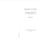 خرید و دانلود نسخه کامل کتاب Melancholy, Love, and Time: Boundaries of the Self in Ancient Literature
