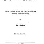 خرید و دانلود نسخه کامل کتاب Menschen- und Affenschädel. Vortrag, gehalten am 18. Febr. 1869 im Saale des Berliner Handwerker-Vereins