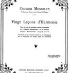 خرید و دانلود نسخه کامل کتاب Messiaen – Vingt Lecons d’Harmonie