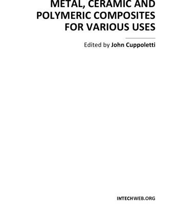 خرید و دانلود نسخه کامل کتاب Metal, Ceramic and Polymeric Composites for Various Uses