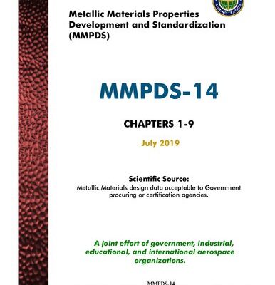 خرید و دانلود نسخه کامل کتاب Metallic Materials Properties Development and Standardization (MMPDS) Handbook – 14